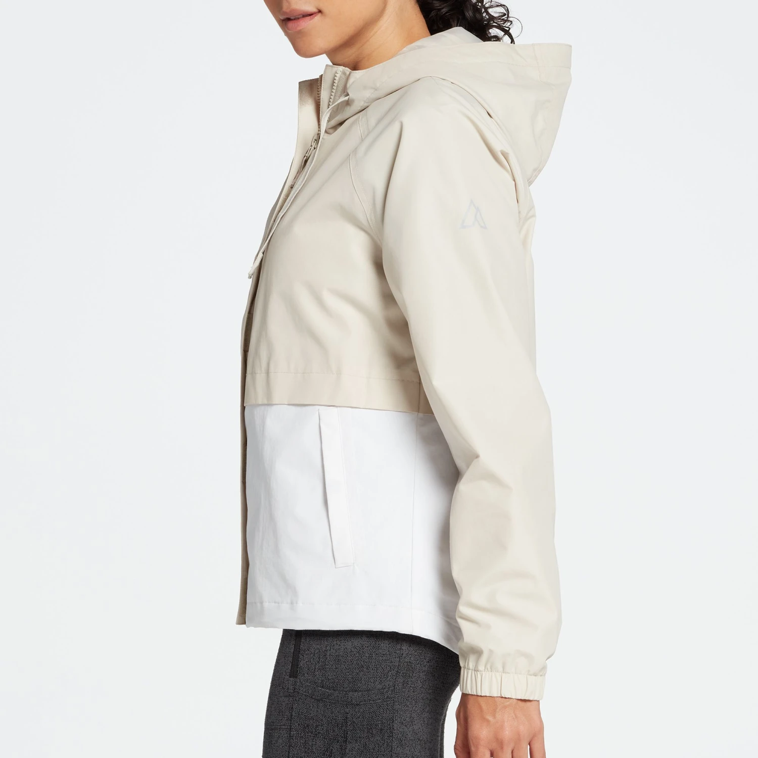 Alpine Design Women's All Day Rain Jacket For Women Moon Beam Heather - Image 4