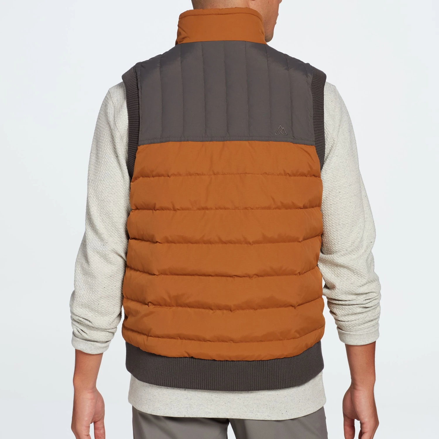 Alpine Design Men's Ember Mountain Down Vest For Men Roasted Caramel - Image 3
