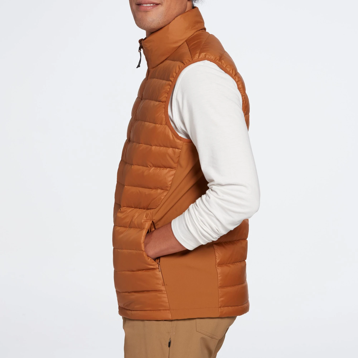 Alpine Design Men's Sequoia Ridge Down Vest For Men University Navy - Image 4