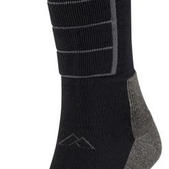 Alpine Design Women's Alpine Wool Ski Socks For Men Black