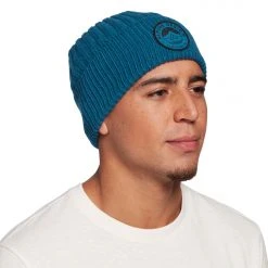 Alpine Design Men's Logo Beanie For Men Mocha