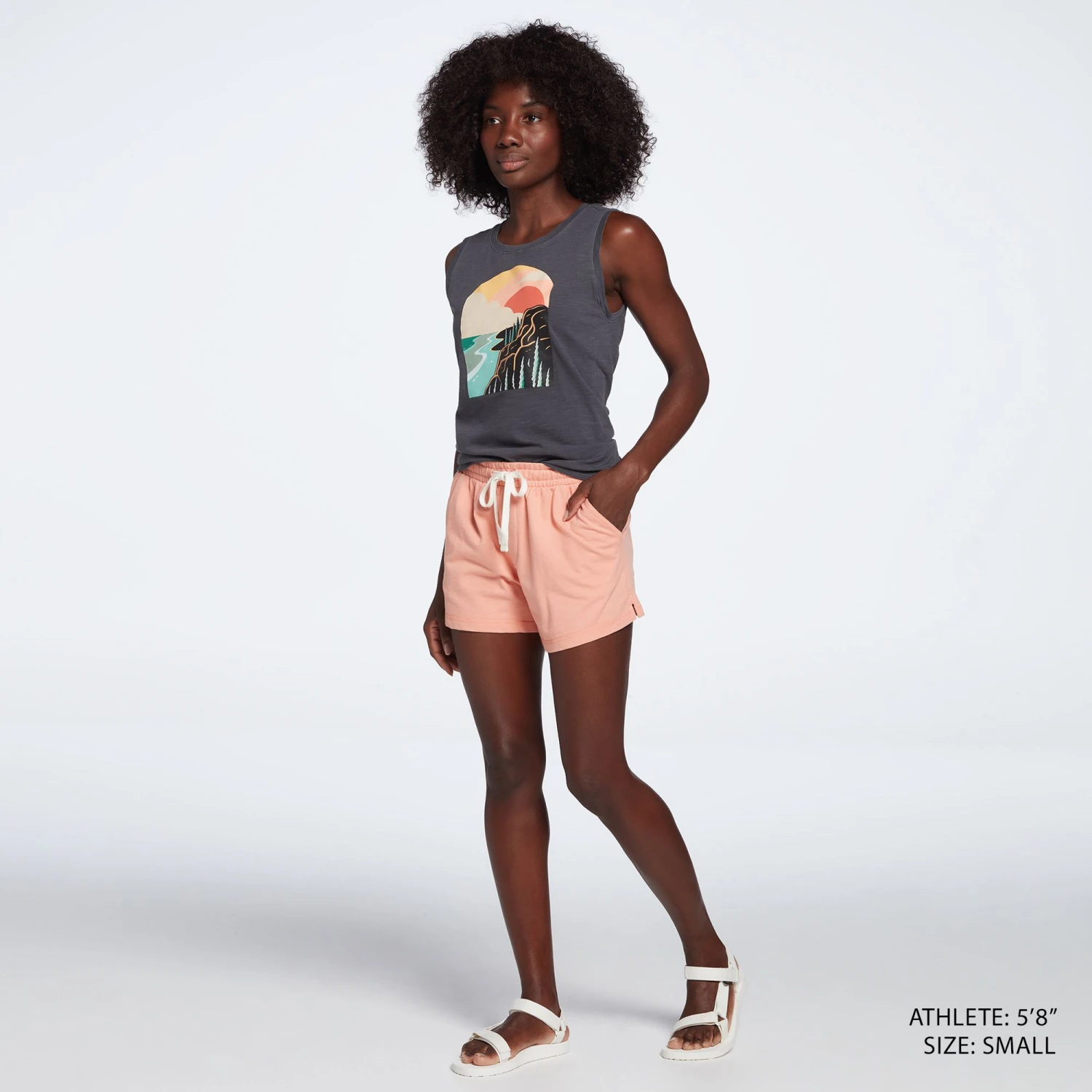 Alpine Design Women's Fleece Shorts For Women Unbleached - Image 2