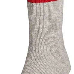 Alpine Design Men's Boot Socks 2 Pack For Men Light Heather Grey
