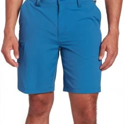 Alpine Design Men's Canyon Cargo Shorts For Men Pure Black