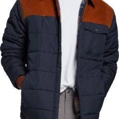 Alpine Design Men's Selfoss Insulated Shirt Jacket For Men Outerspace