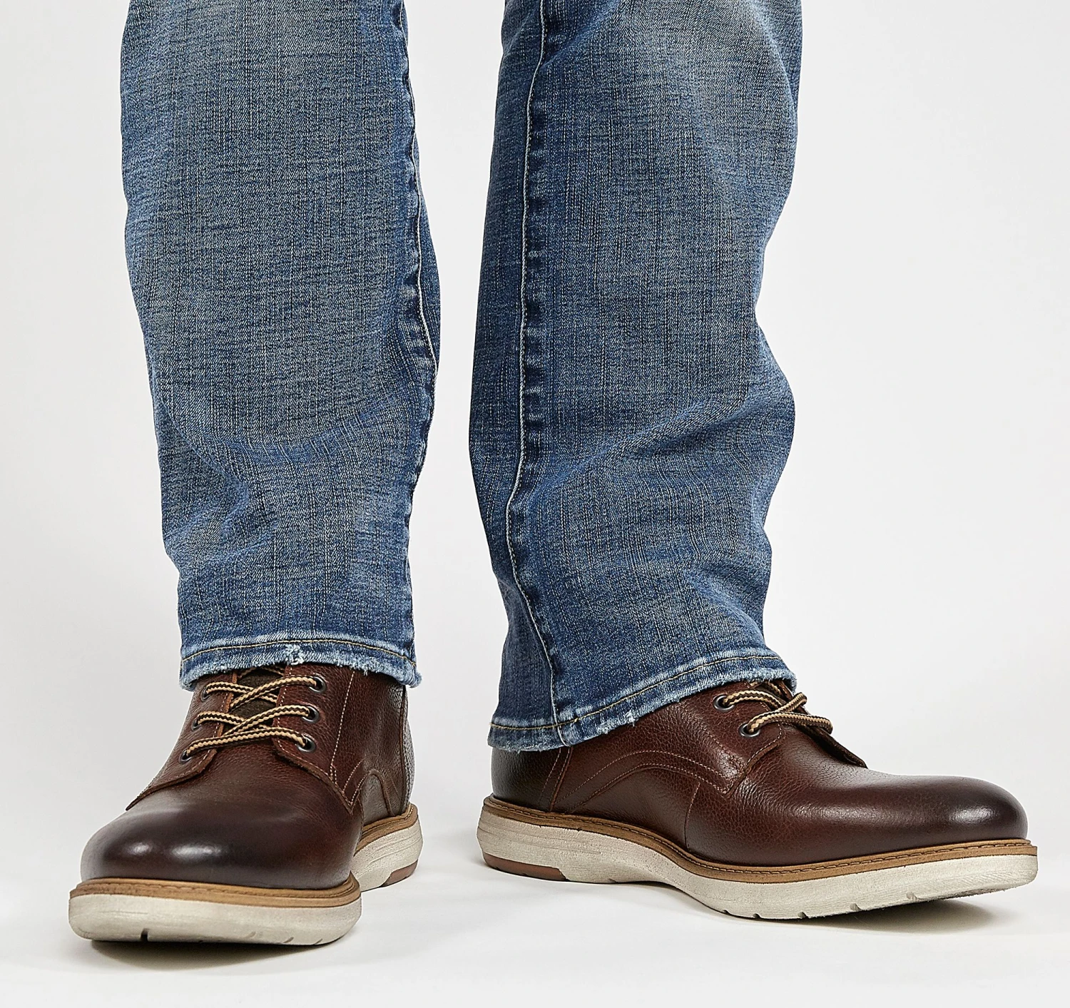 Alpine Design Men's Lace-Up Casual Boots For Men Brown - Image 2