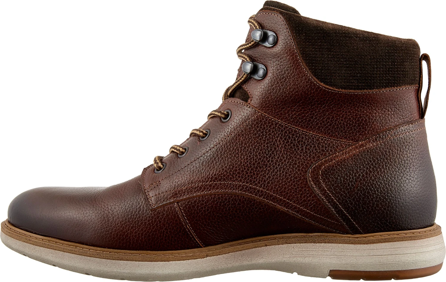 Alpine Design Men's Lace-Up Casual Boots For Men Brown - Image 4