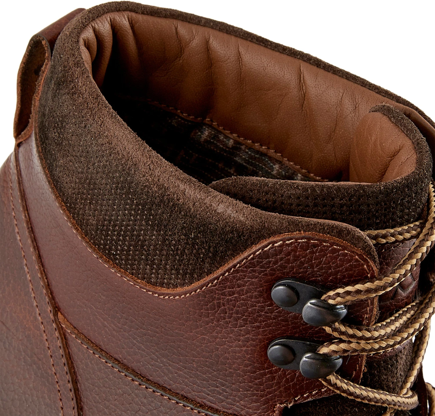 Alpine Design Men's Lace-Up Casual Boots For Men Brown - Image 8