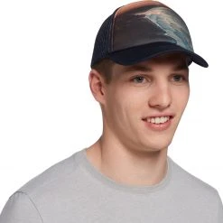 Alpine Design Men's Photo Real Trucker Hat For Men Navy