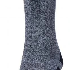 Alpine Design Performance Hiker Crew Socks 4 Pack For Men Dark Heather Grey
