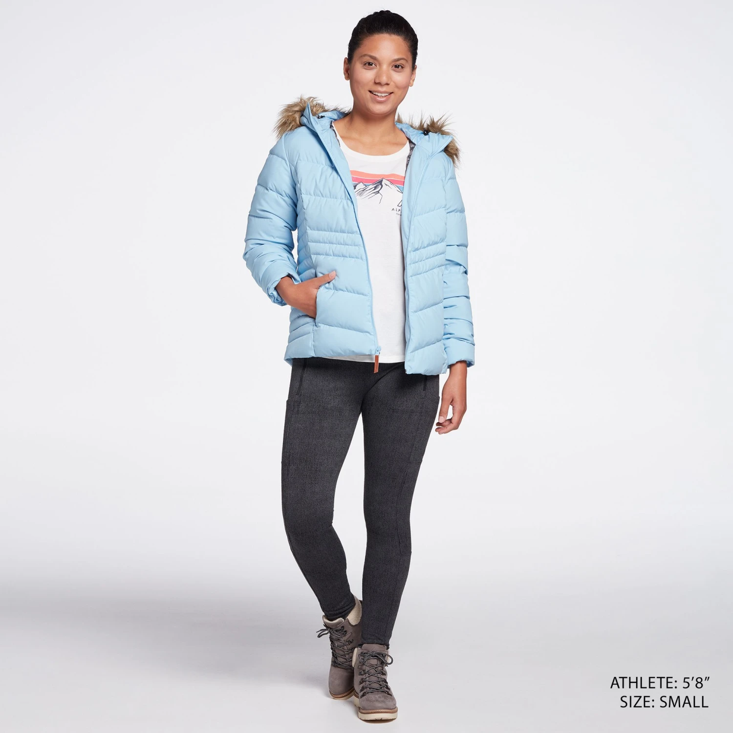 Alpine Design Women's Laurel Ridge Down Jacket For Women Pure Black - Image 2