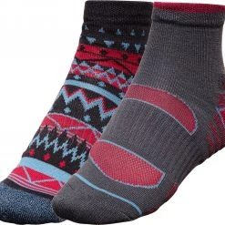 Alpine Design Women's Explorer Quarter Socks – 2 Pack For Women Grape