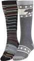 Alpine Design Men's Snow Sport Socks – 2 Pack For Men Light Heather Grey
