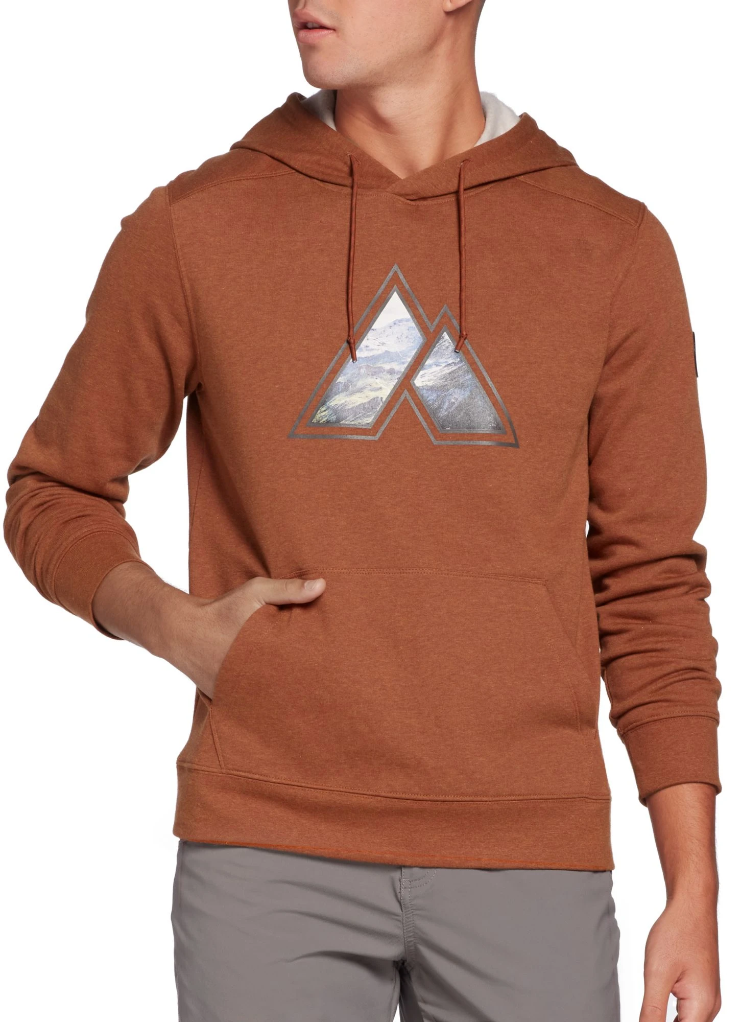 Alpine Design Men's Vatn Adventures Graphic Hoodie For Men Dream Lake/griffin Htr
